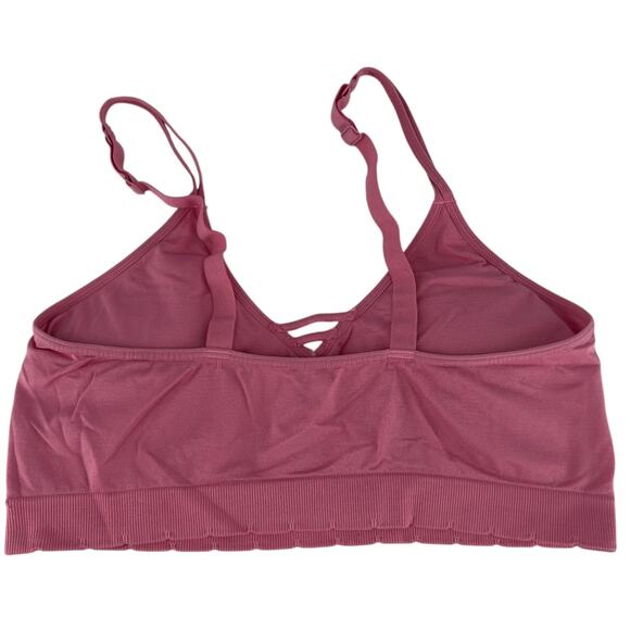 Kindly Yours Pink Wireless Bra – Adjustable Straps, Lightly Lined Size XL - Picture 9 of 13